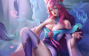 外媒skinspotlights爆料：《英雄聯(lián)盟》阿貍化身靈魂蓮華 神話幻想皮膚即將登場