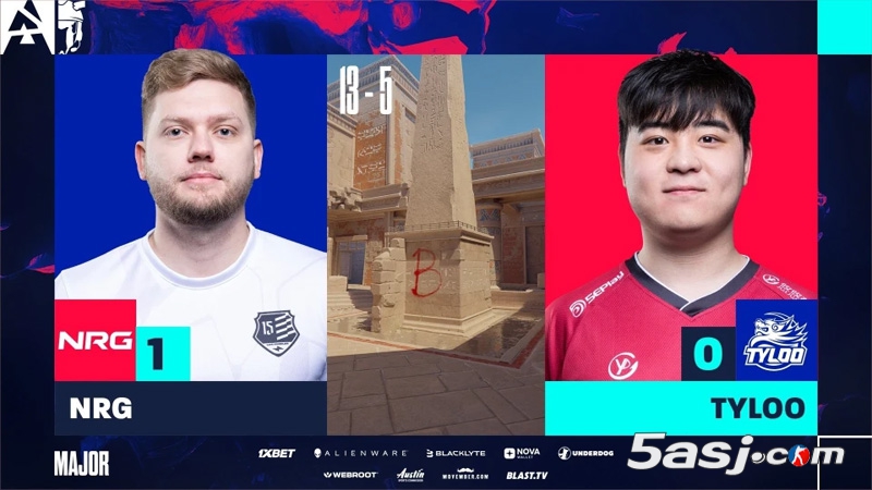 奧斯汀Major戰(zhàn)報 | 狀態(tài)欠佳，TYLOO 5-13不敵NRG落入0-1組