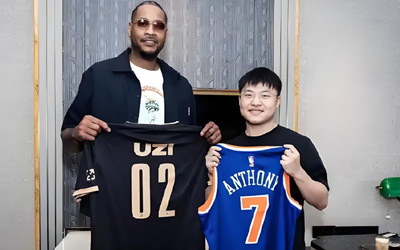 【雙冠聯(lián)動】NBA傳奇安東尼與LOL巨星UZI上演世紀同