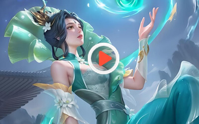 王者榮耀S40賽季皮膚【甄姬-逆浪荇歌】爆料：水中仙子