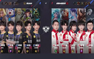 AG超玩會(huì)2-0碾壓UUG KPL夏季賽 團(tuán)戰(zhàn)配合 夏侯惇雙大